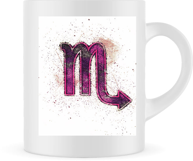 Zodiac; Star Sign; Mug; Scorpio Constellation, The Purple Spell Constellation