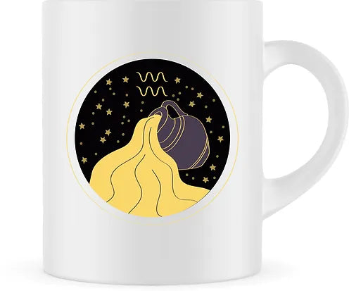 Aquarius Mug | Zodiac Mug | Star Sign Mug | Coffee | Astrology Mug