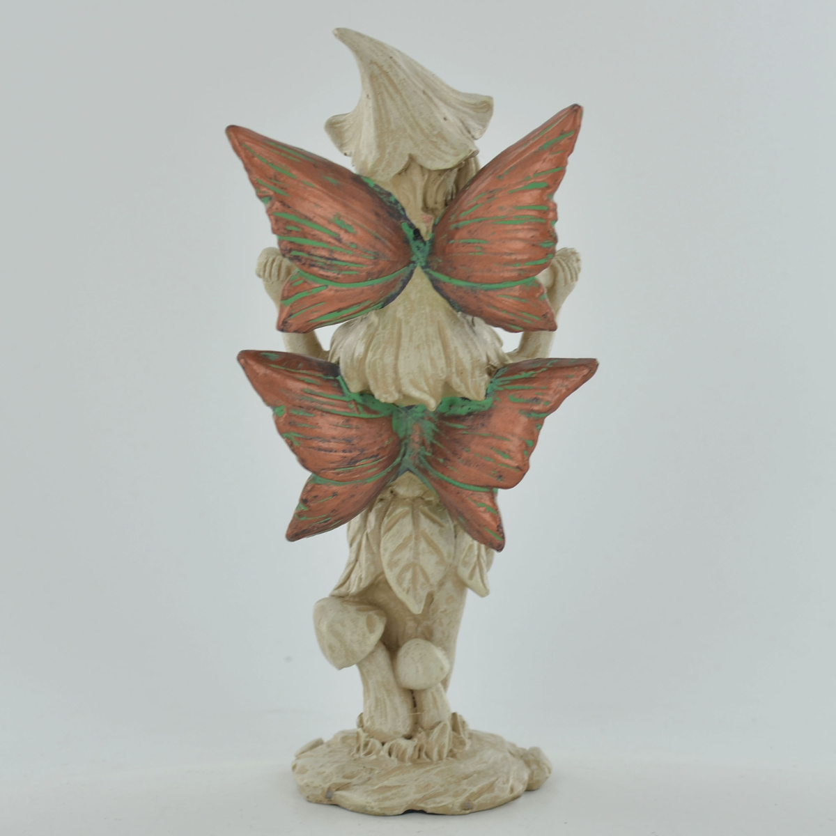 Fairy Duo Ornament | Mystical Altar Piece | Outdoor Fae Statue