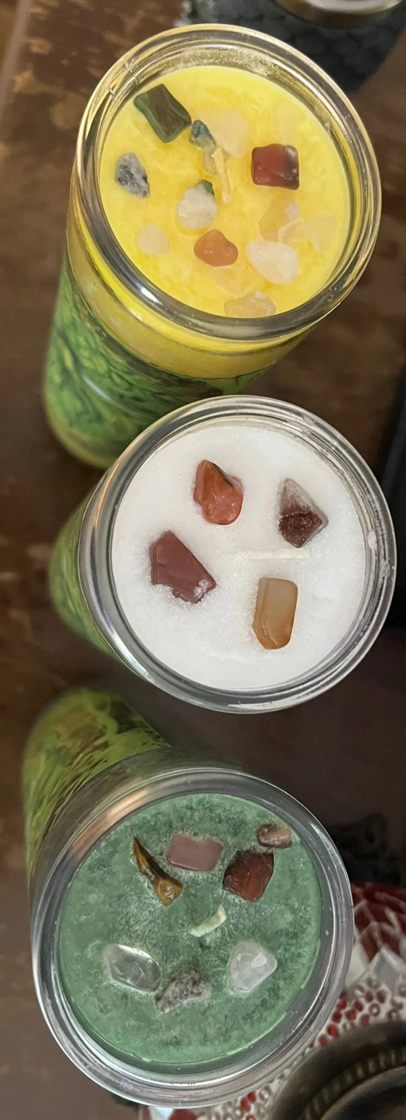 7 Day Candle | Ritual Candle | Pagan Candle | The Green Man | 3 Scents Available Unscented (white)