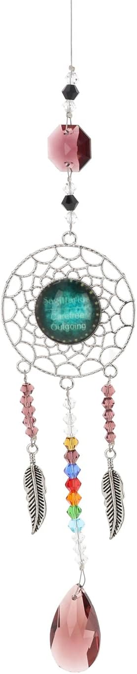 Crystal Zodiac Star Sign Suncatcher - Saggitarius | Star Signs | Astrology | Hanging Decor