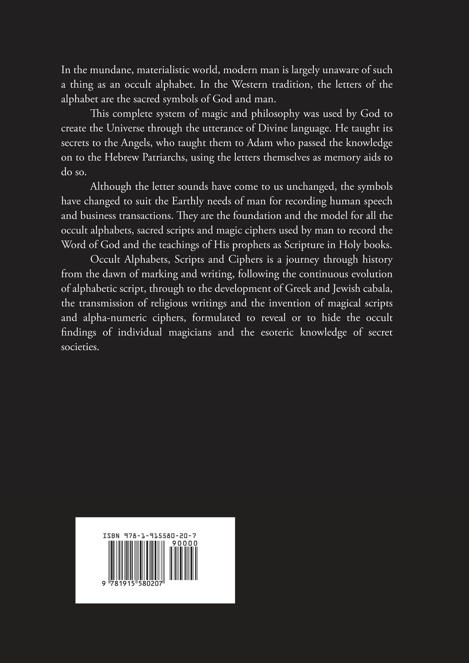 Occult Alphabets Scripts and Ciphers: Of the Western Magical Tradition (Sigils) | Paperback | 2024 | by Mark Jackson (Author)