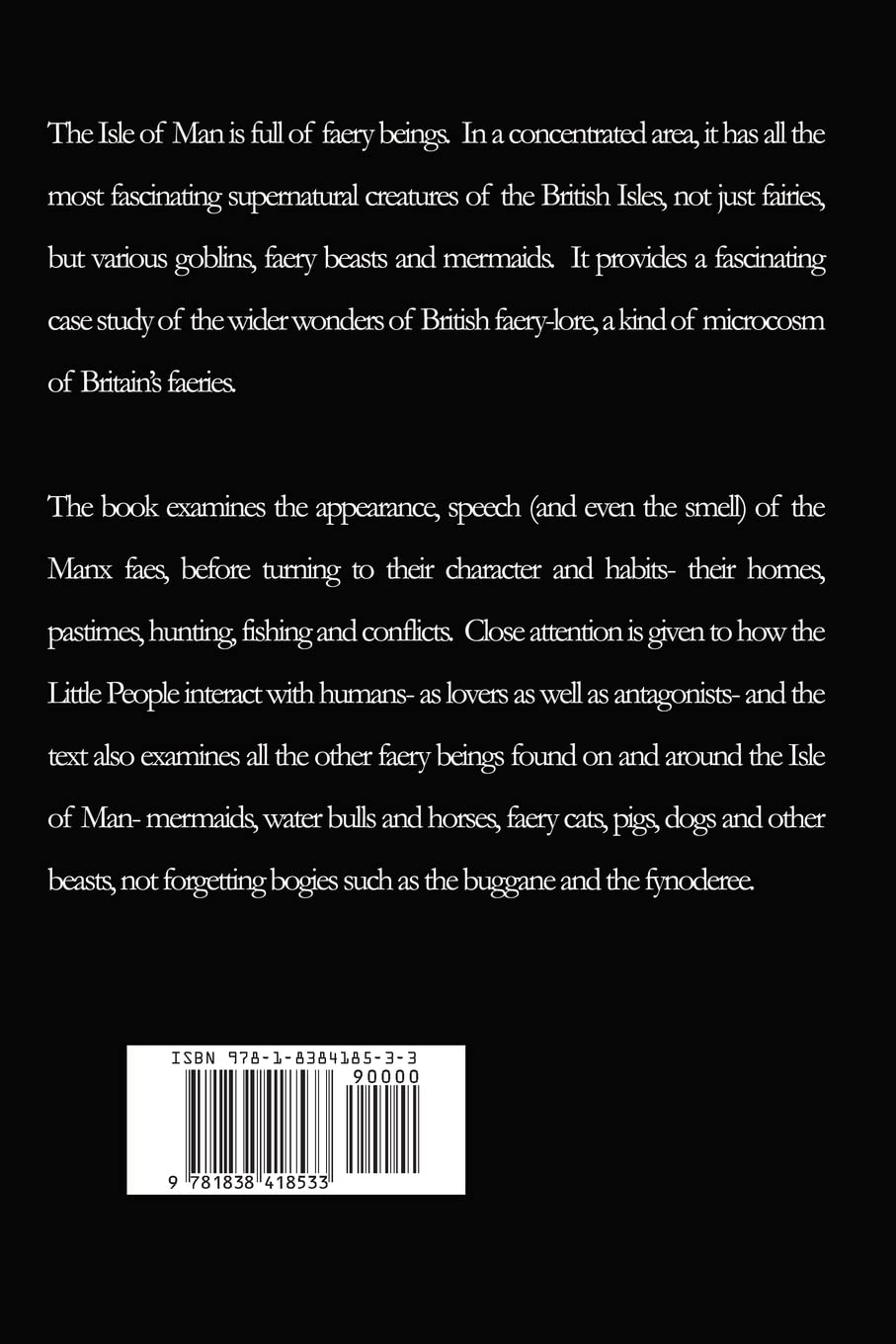 Manx Fairies: The Little People of the Isle of Man: 3 (Faery) | Paperback | 2021 | by John Kruse | Book on the Fae Fairies