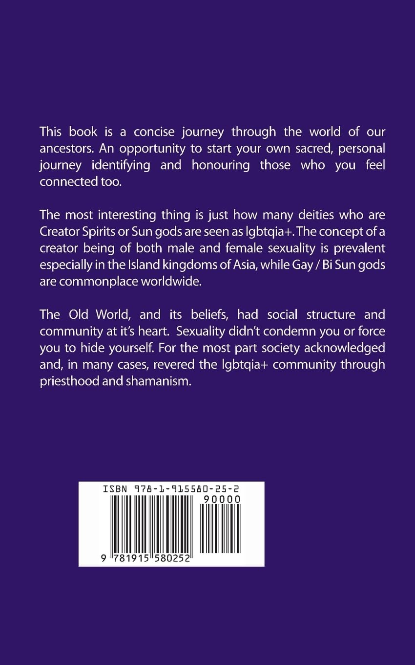 Gods Goddesses Deities: A Guide to The Ancient LBGTQIA+ World | Paperback | 2024 | by Tom Lanting