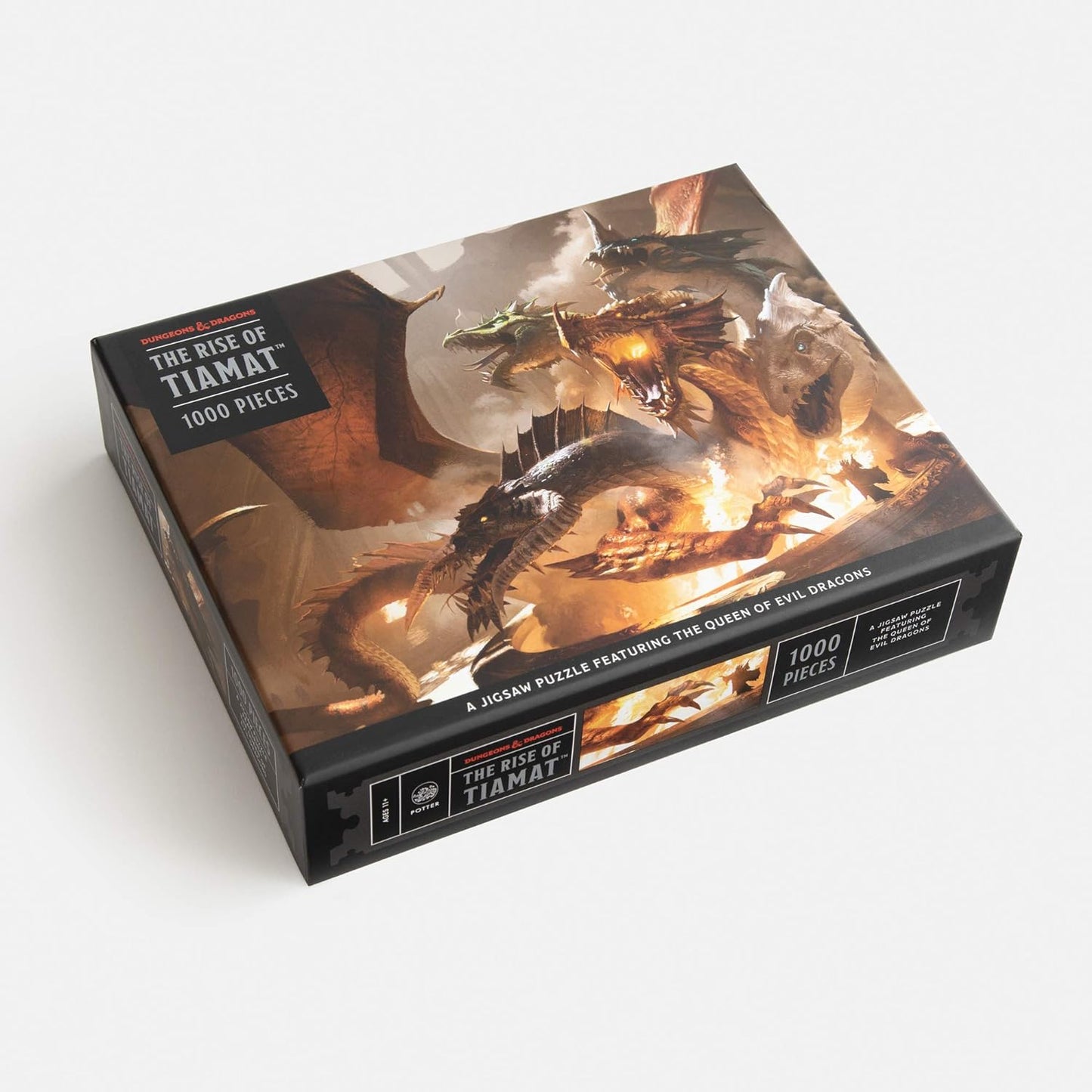 The Rise of Tiamat Dragon Puzzle | 1000pcs | Dungeon and Dragon |