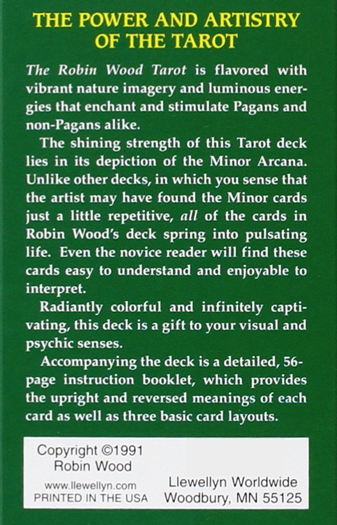 Robin Wood Tarot Deck | Divination | Fortune Telling