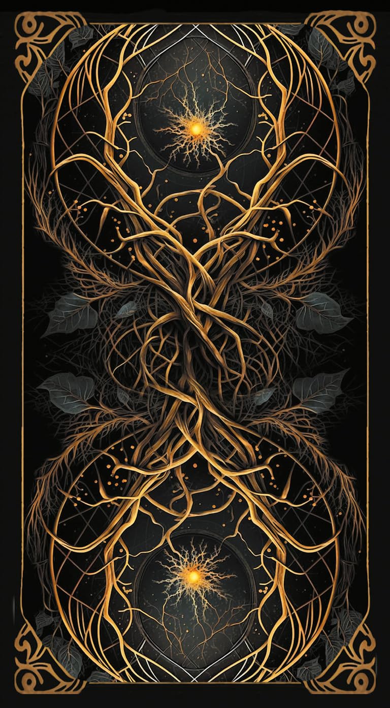 Druidic Tarot Cards | 2024 | by Andrea Cogerino (Author), David Lopes (Illustrator) | Fortune telling