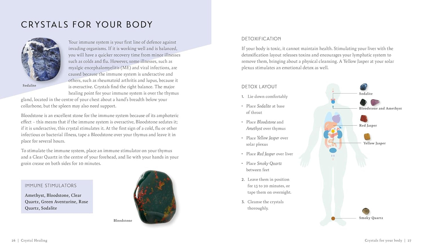 Crystal Healing | Hardcover | 2025 | by Judy Hall (Author) | Holistic Healing