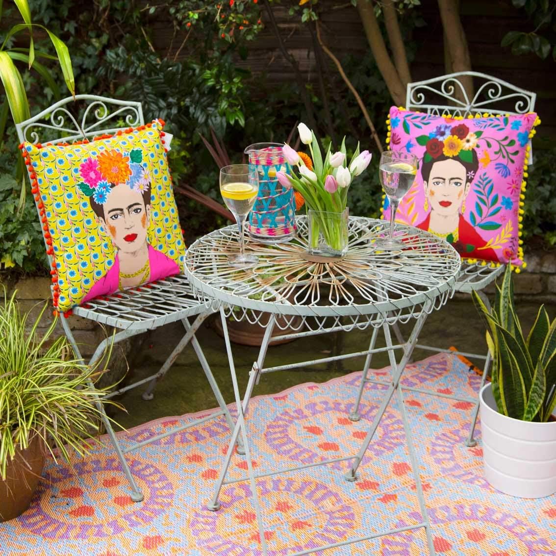 Pink Boho Outdoor Rug | Waterproof | Pinic Blanket | 120 x 180 cm