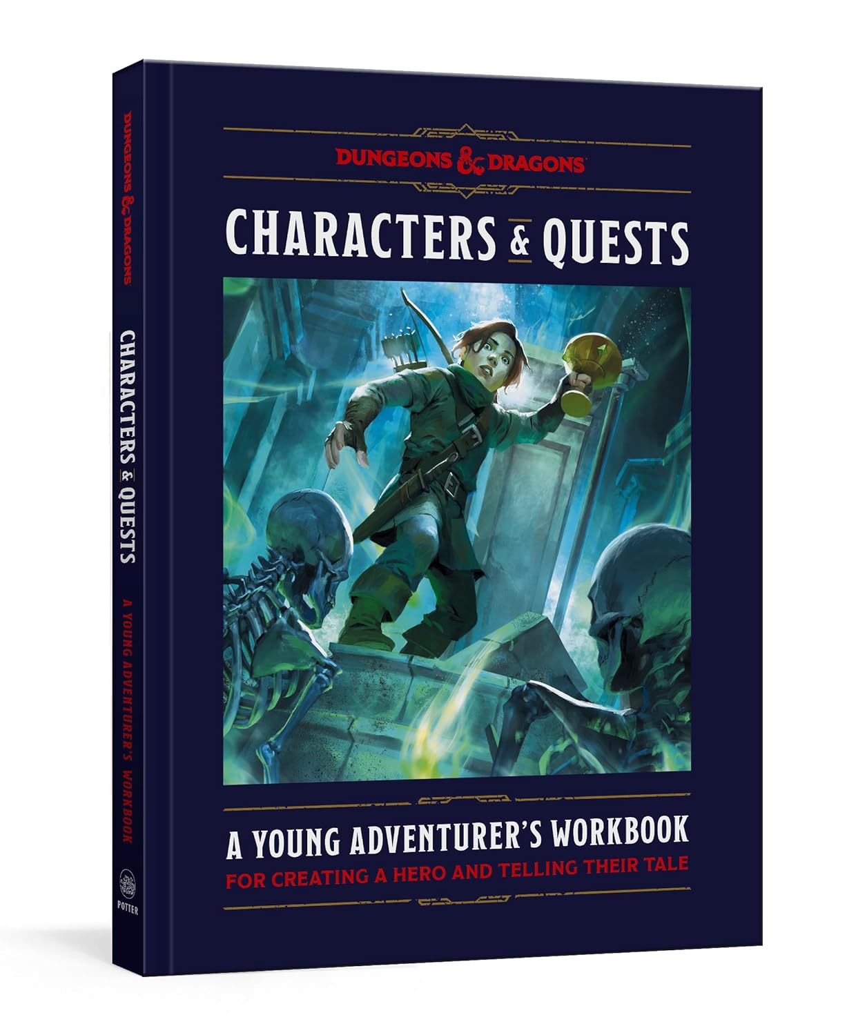 Characters and Quests: A Young Adventurer's Workbook for Creating a Hero and Telling Their Tale Dungeons & Dragons Young Adventurer's Guides | Hardcover |Sept. 2023 | by Official Dungeons & Dragons | DnD | Roleplay