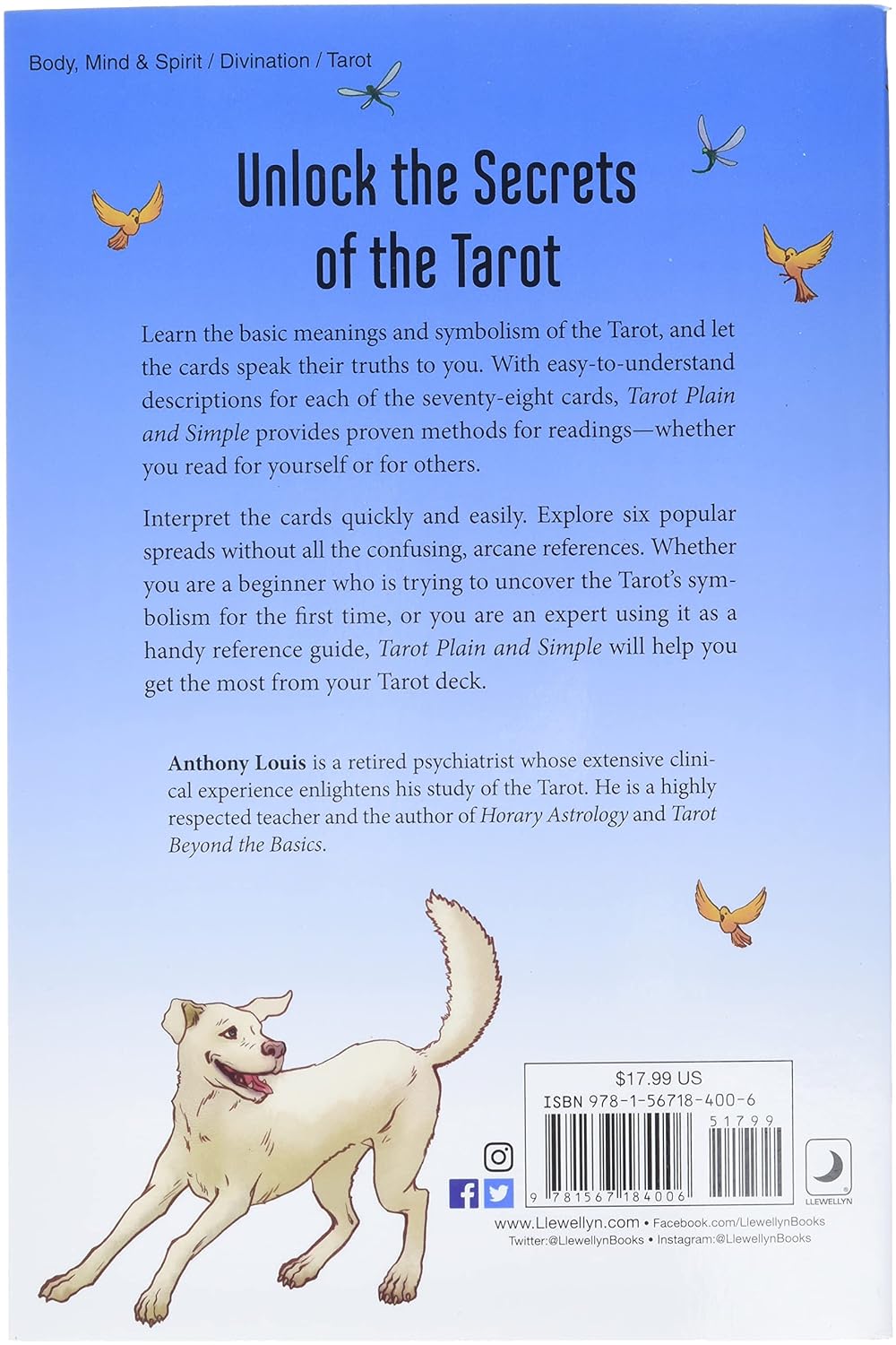 Tarot Plain and Simple | Anthony Louis (Author) | Robin Wood (Illustrator)