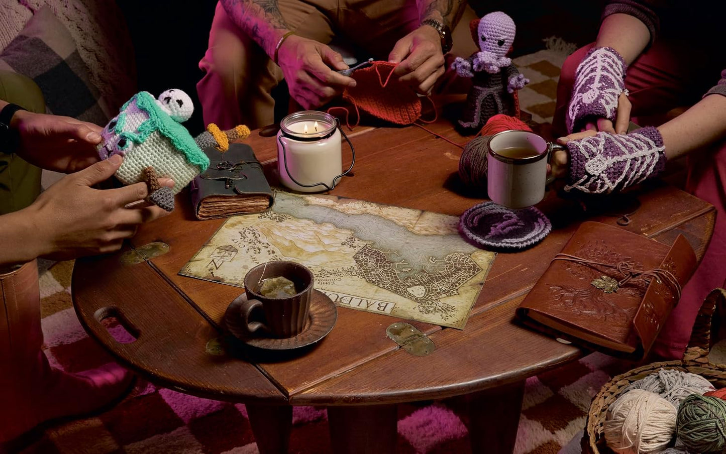 Dungeons and Dragons Crochet: A Book of Many Patterns | Hardcover | 2026 | by Stacy King (Author), Official Dungeons and Dragons Licensed (Author)