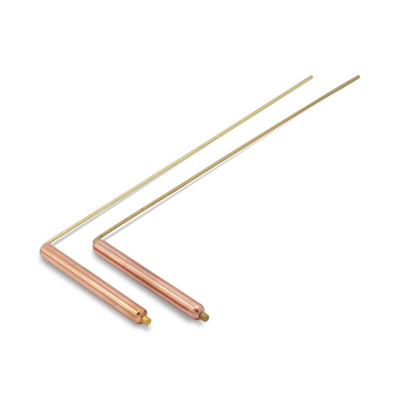 Brass Dowsing Rods with Copper Handle | Divnation | Dowsing