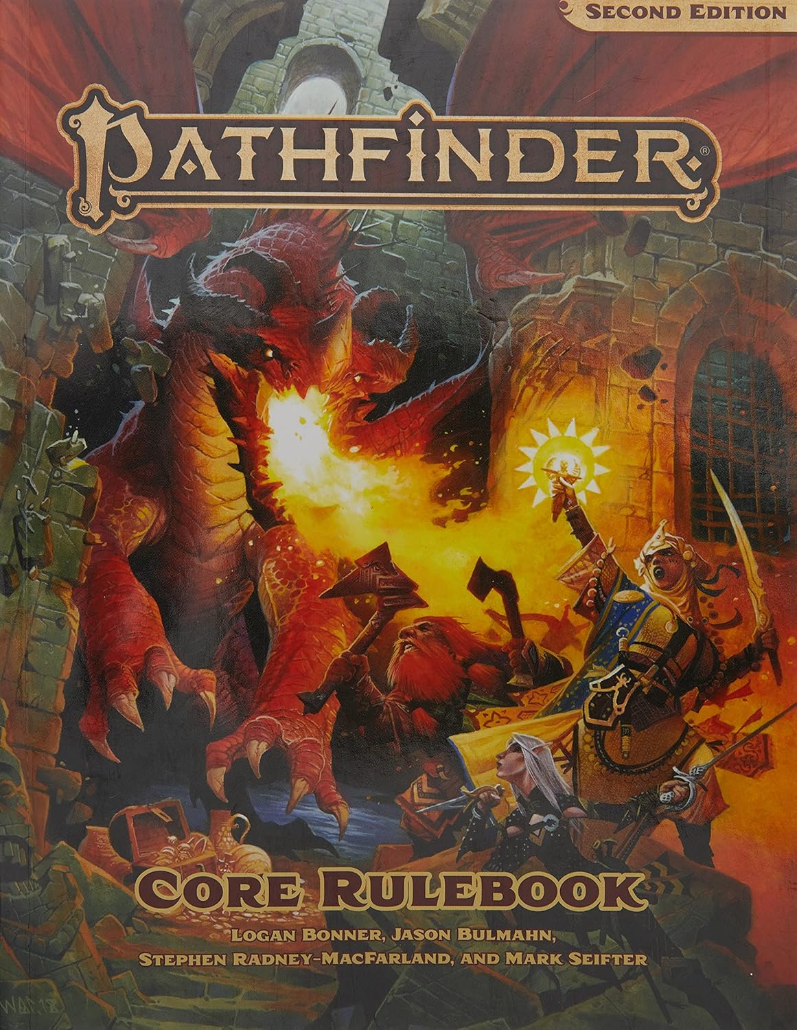Pathfinder Core Rulebook Pocket Edition (P2) | Paperback | 2021 | Logan Bonner Jason Bulmahn, Stephen Radney MacFarland, Mark Seifter | RPG | Role Playing