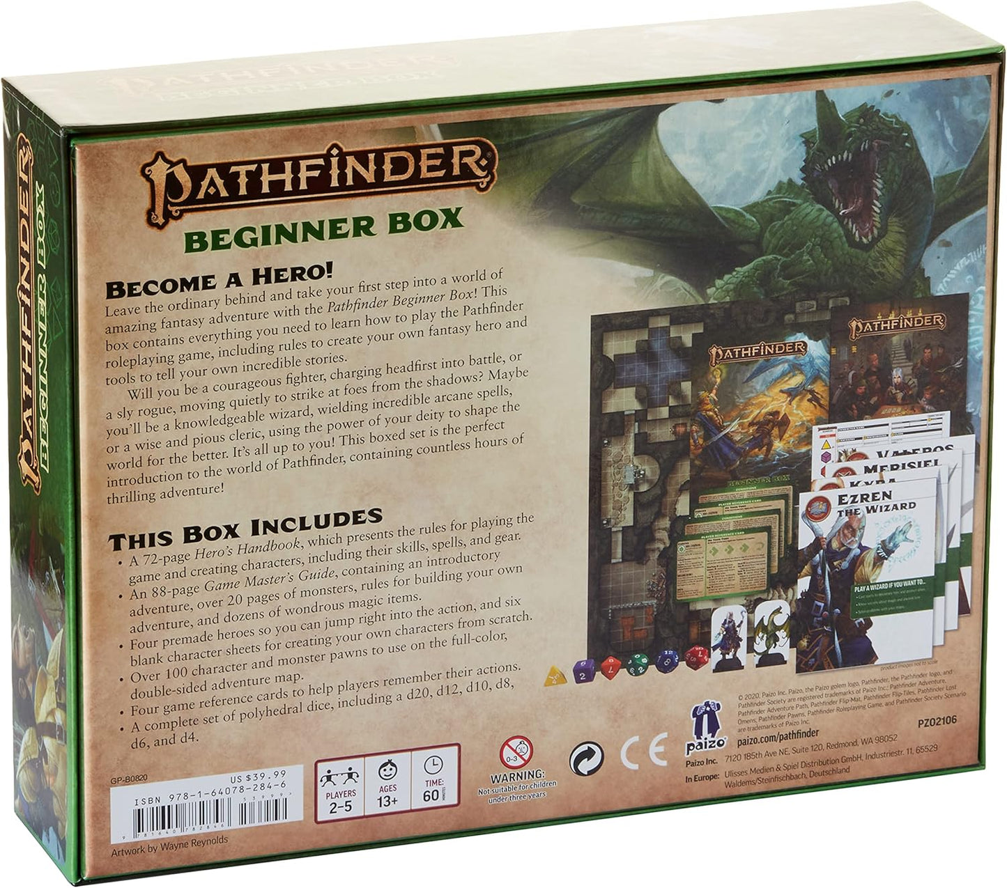 Pathfinder Beginner Box (P2) | Role Playing | RPG
