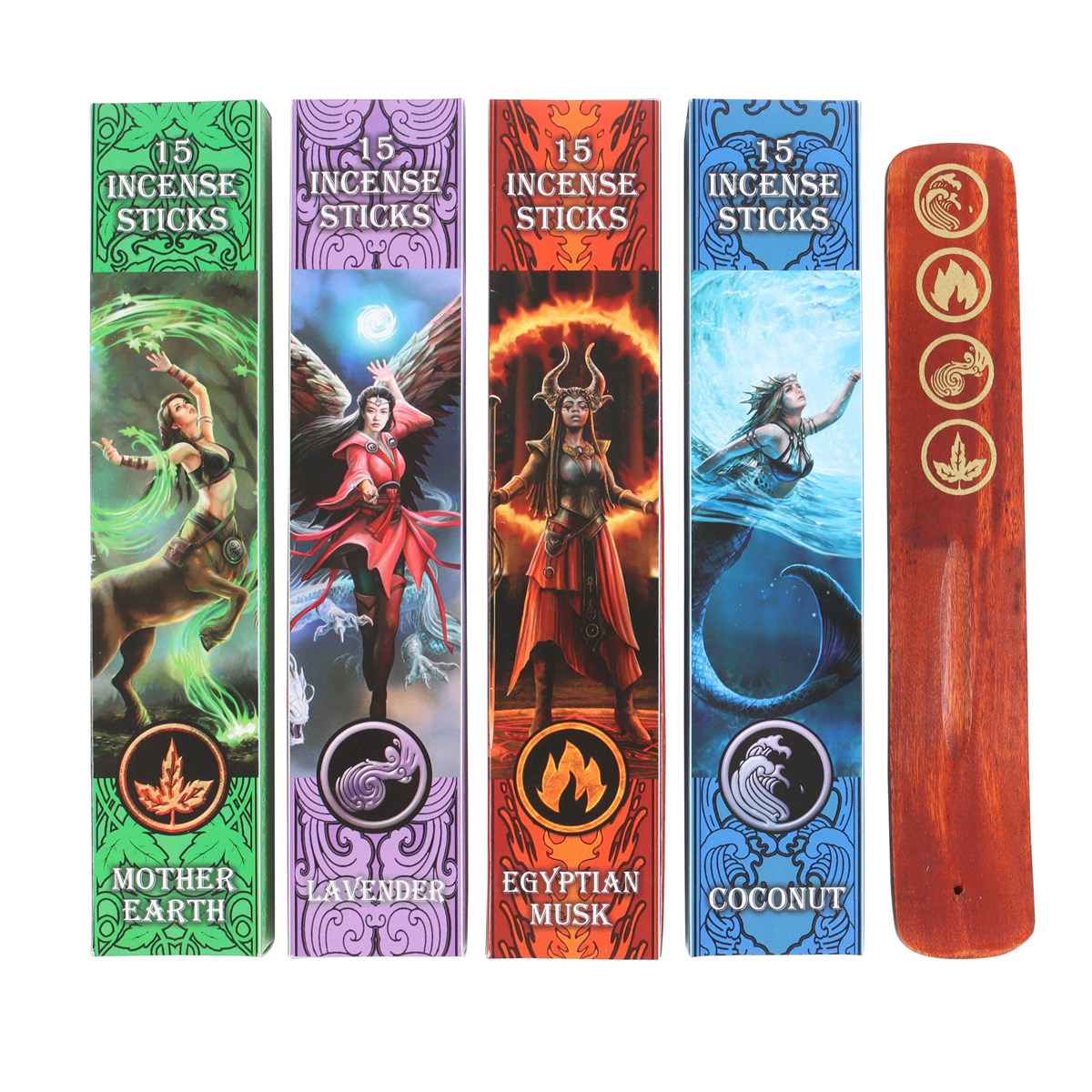 Elemental Incense Stick Collection | by Anne Stokes | Home Fragrance | Josh Sticks