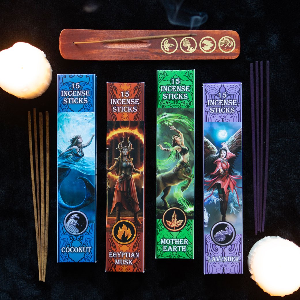 Elemental Incense Stick Collection | by Anne Stokes | Home Fragrance | Josh Sticks