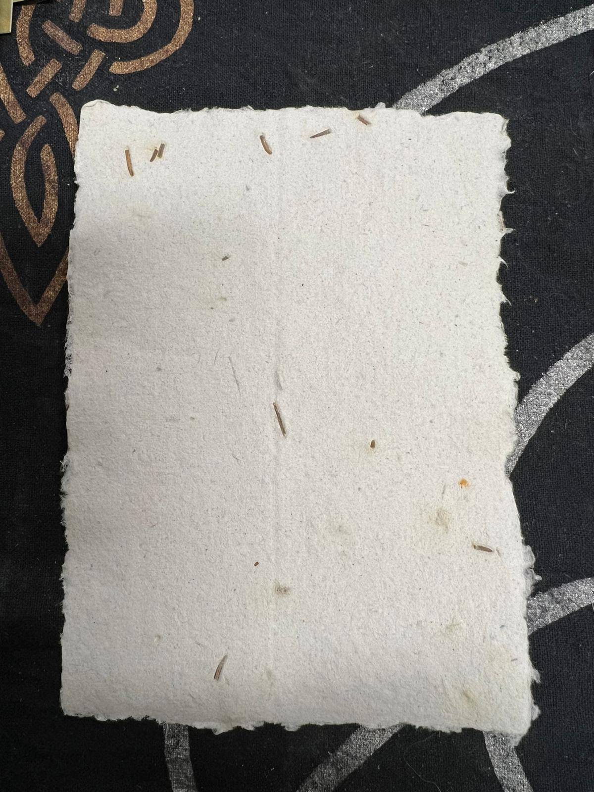 Intention Paper | Spellwork Paper | Handmade Paper | Petition Paper | Witch Paper | Ritual Paper | Spellwork Supplies | Witchcraft Supplies | Spell Reagent