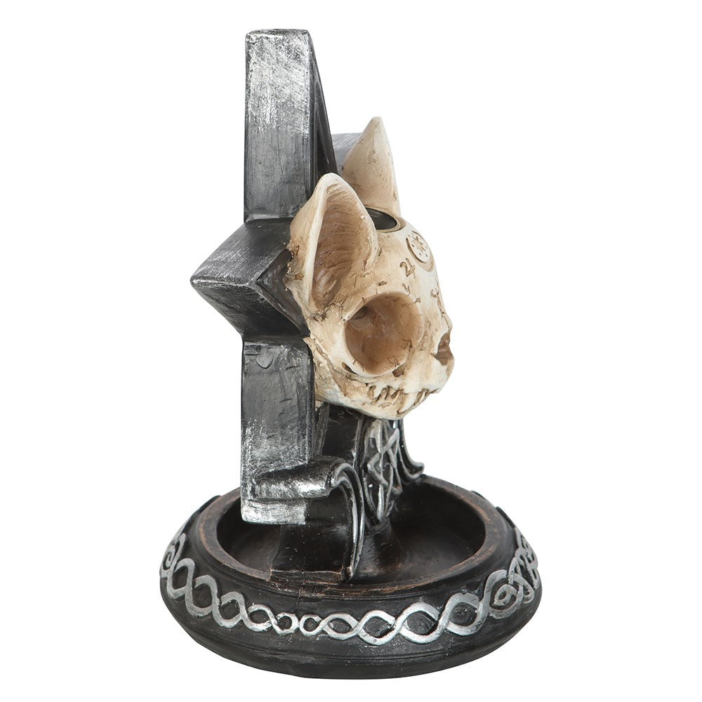 Ouija Cat Backflow Incense Burner | Home Fragrance | Goth Decor | Witch Altar | Pagan