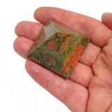 Unakite Pyramid | Metaphysical Crystals | 40mm