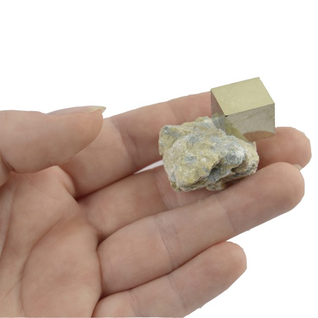 Pyrite Matrix on Cube | Fools Gold | Crystal Healing |