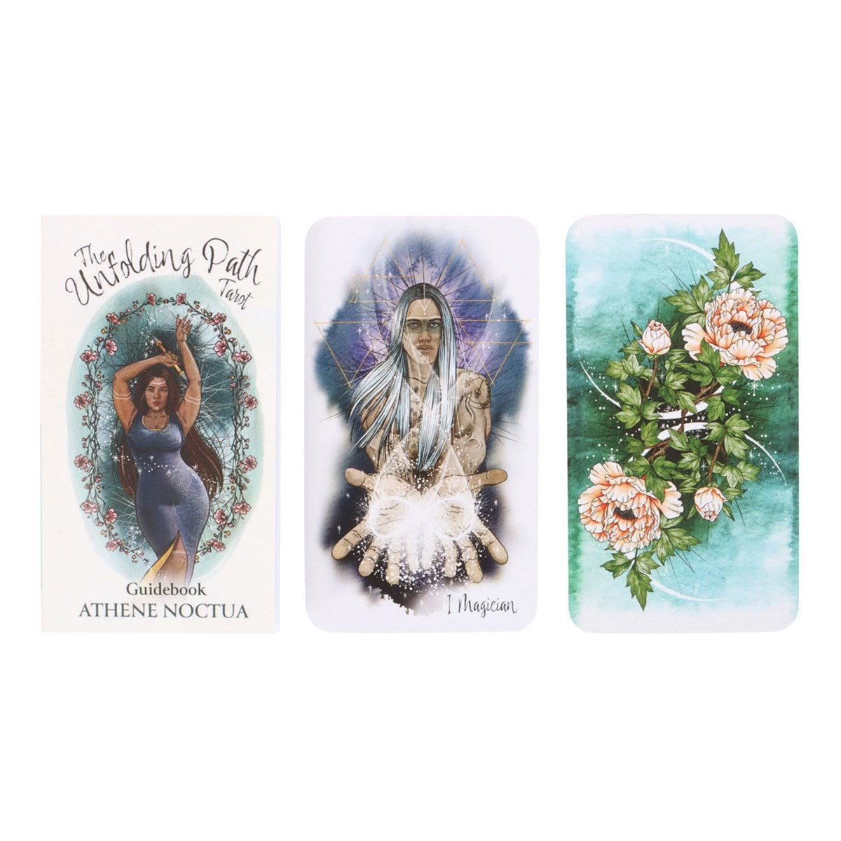 The Unfolding Path Tarot | A 78-Card Deck and Guidebook | by Athene Noctua | 2023