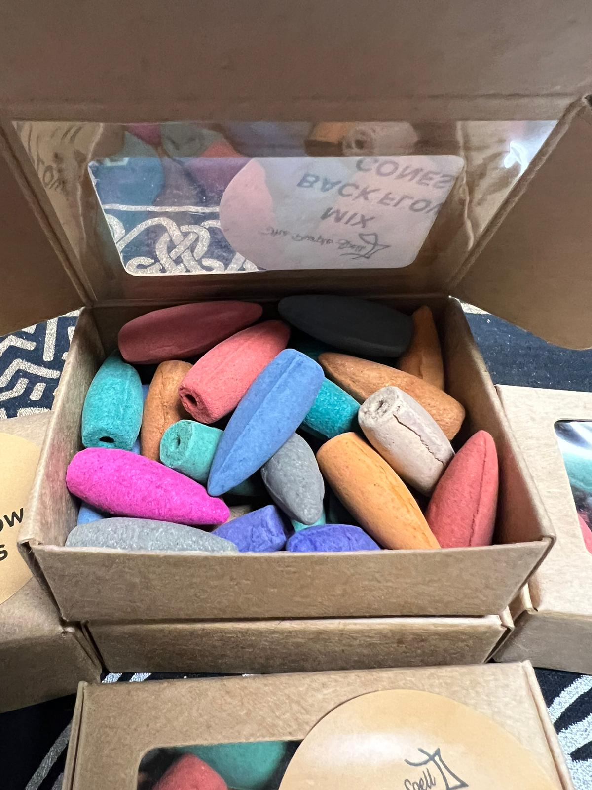 Back Flow Incense Cones | Mix | 30 cones | Home Fragrance