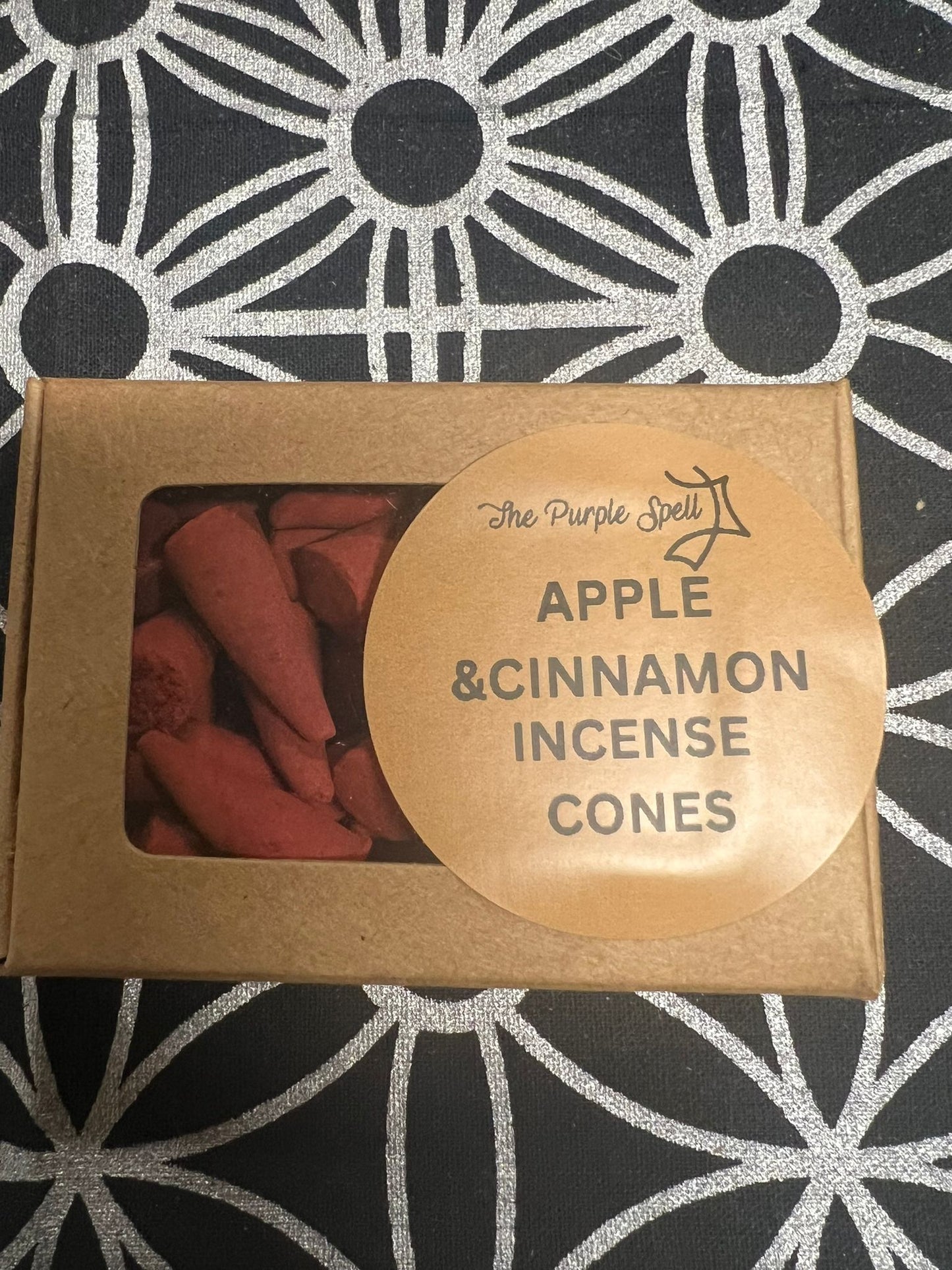 Incense cones | Apple & Cinnamon | 50 cones | Home Fragrance