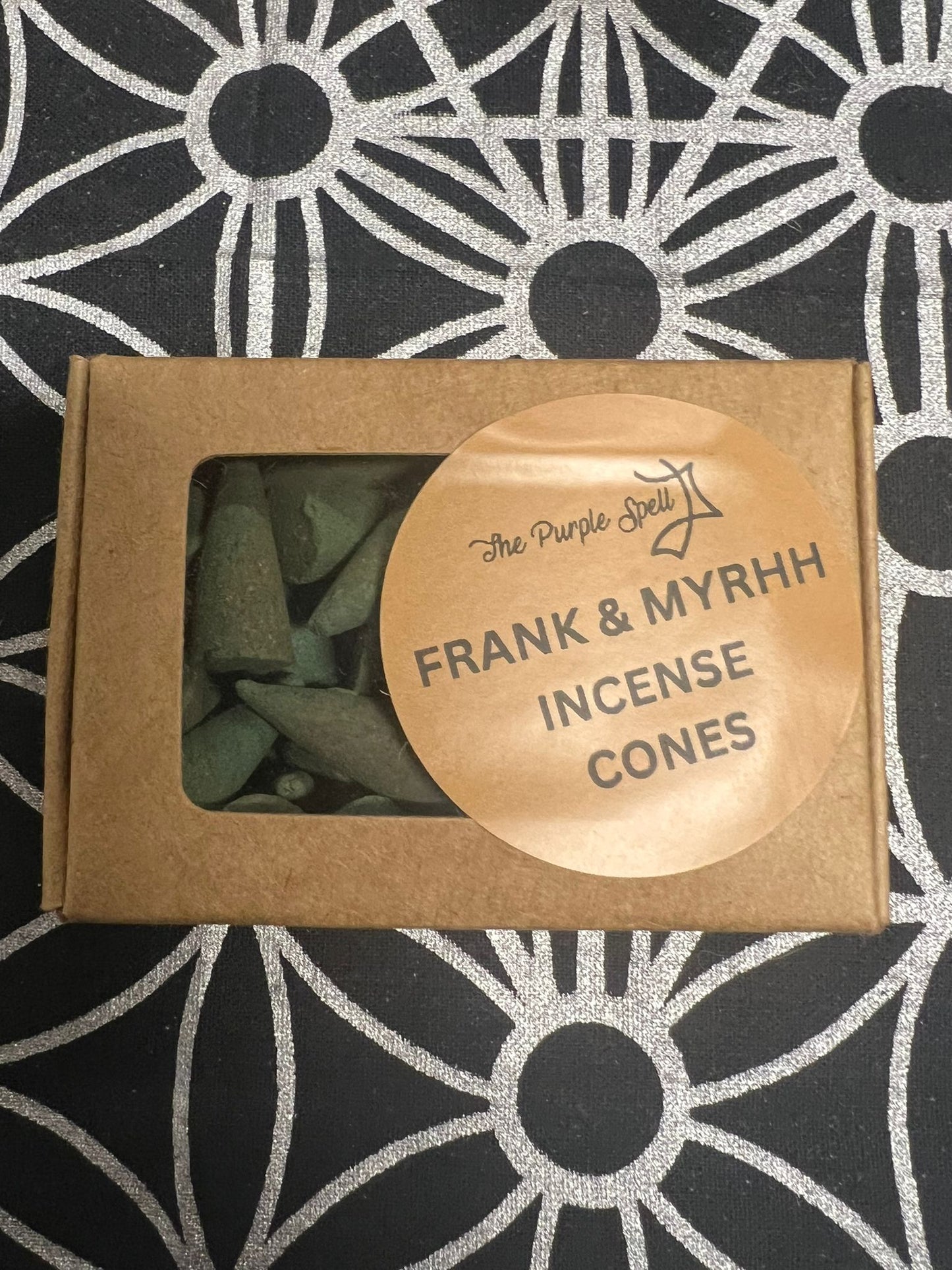 Incense cones | Frankinscense and Myrhh | 50 cones | Home Fragrance