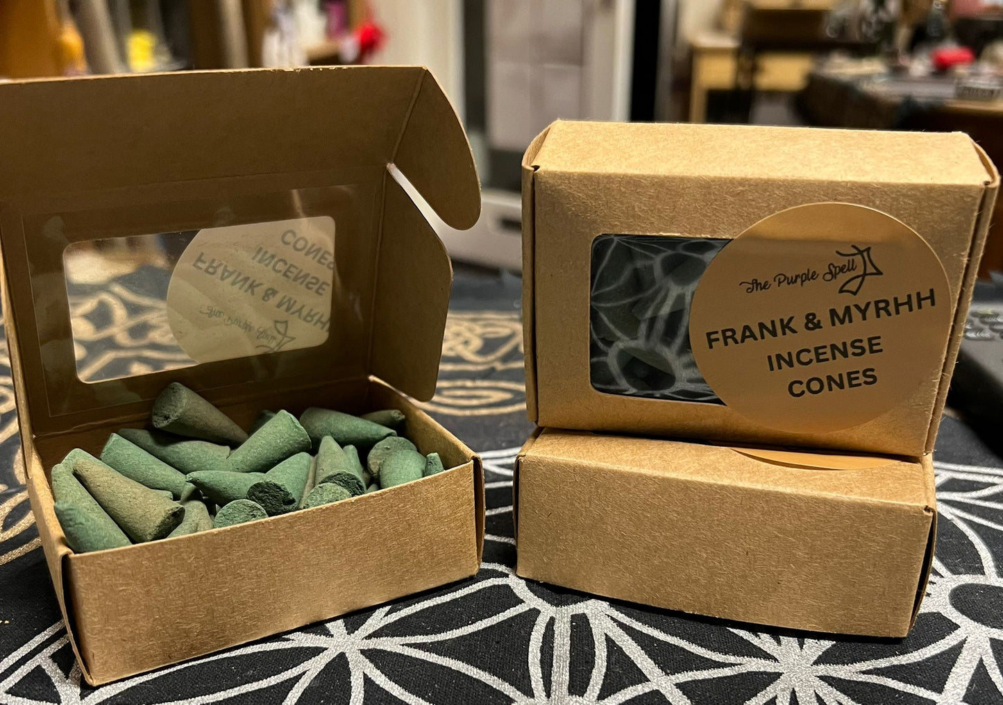 Incense cones | Frankinscense and Myrhh | 50 cones | Home Fragrance