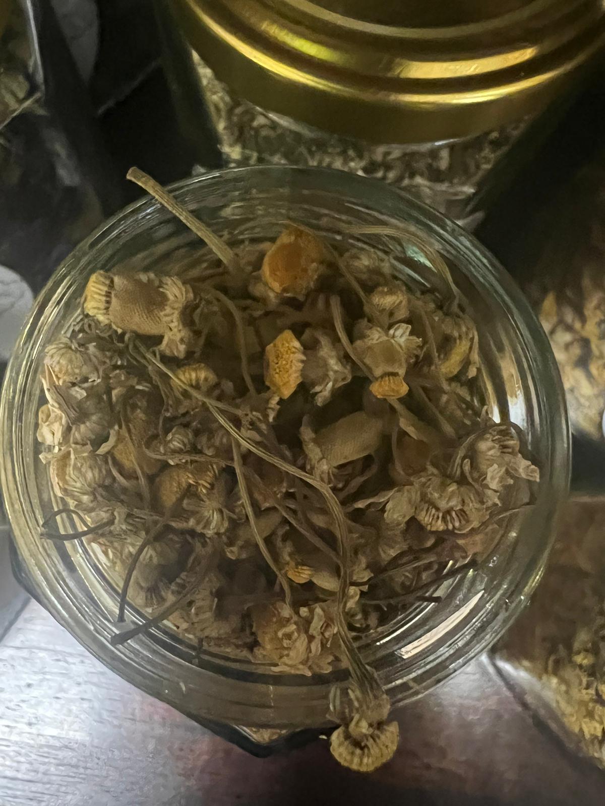 Chamomile | Dried Herb | 25g in Bottle | Herb Work | Root Work | Natural Remedy | Spell Reagent