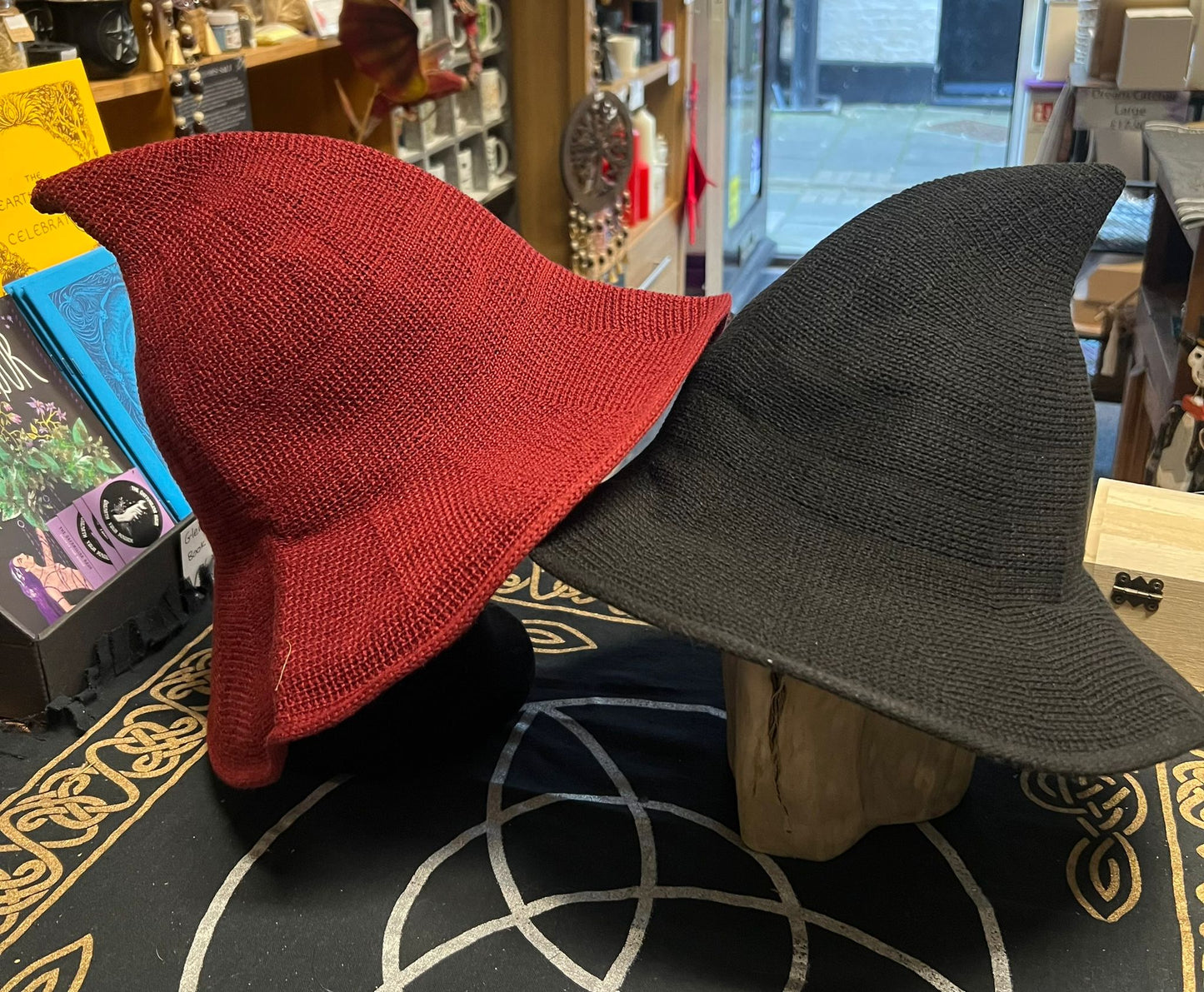 Witch Hat | Knitted and Lightweight | Wizard Hat | Cottagecore