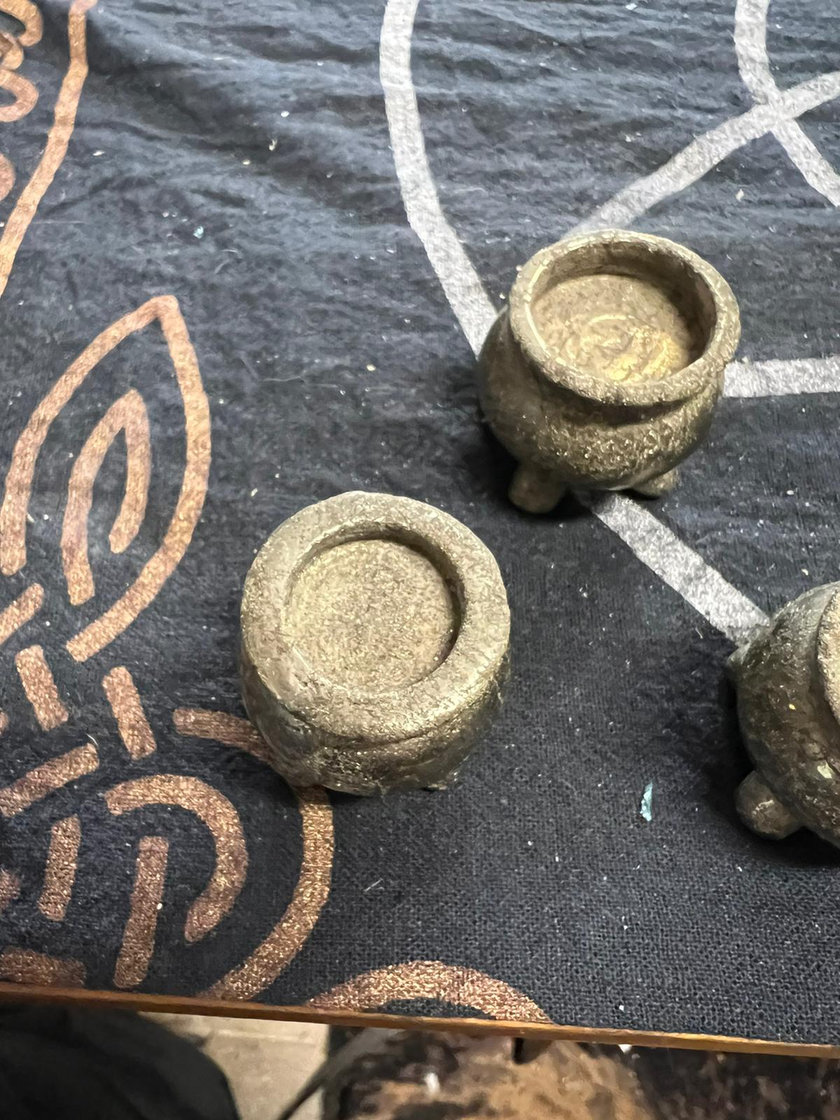 Pyrite Cauldron | Abundance | Crystal figurine | Altar Piece