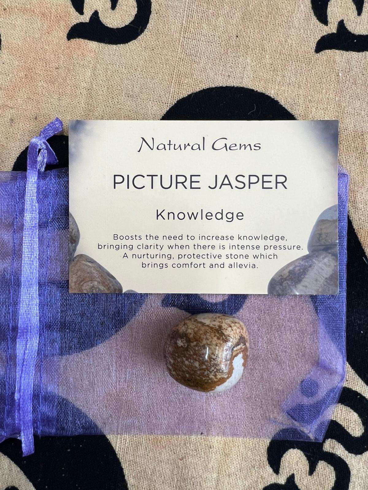 End of Term Teacher Gift Bundle | Notebook, Pen and Picture Jasper Stone | Teacher Appreciation Gift Bundle | Teacher Thank You Gift