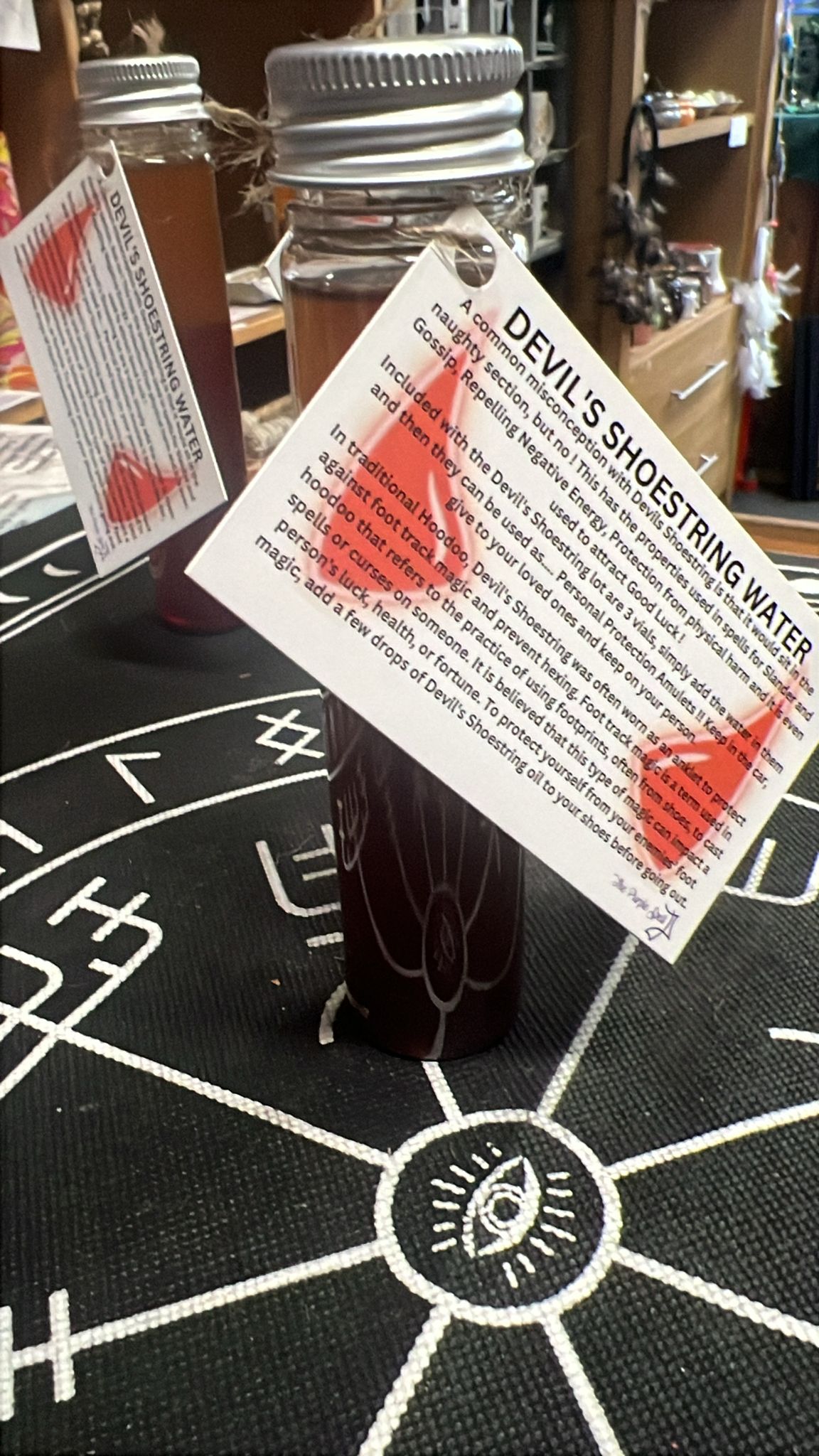 Devil's Shoe String Oil | Witchcraft | Spell Reagent | Conjure Oil
