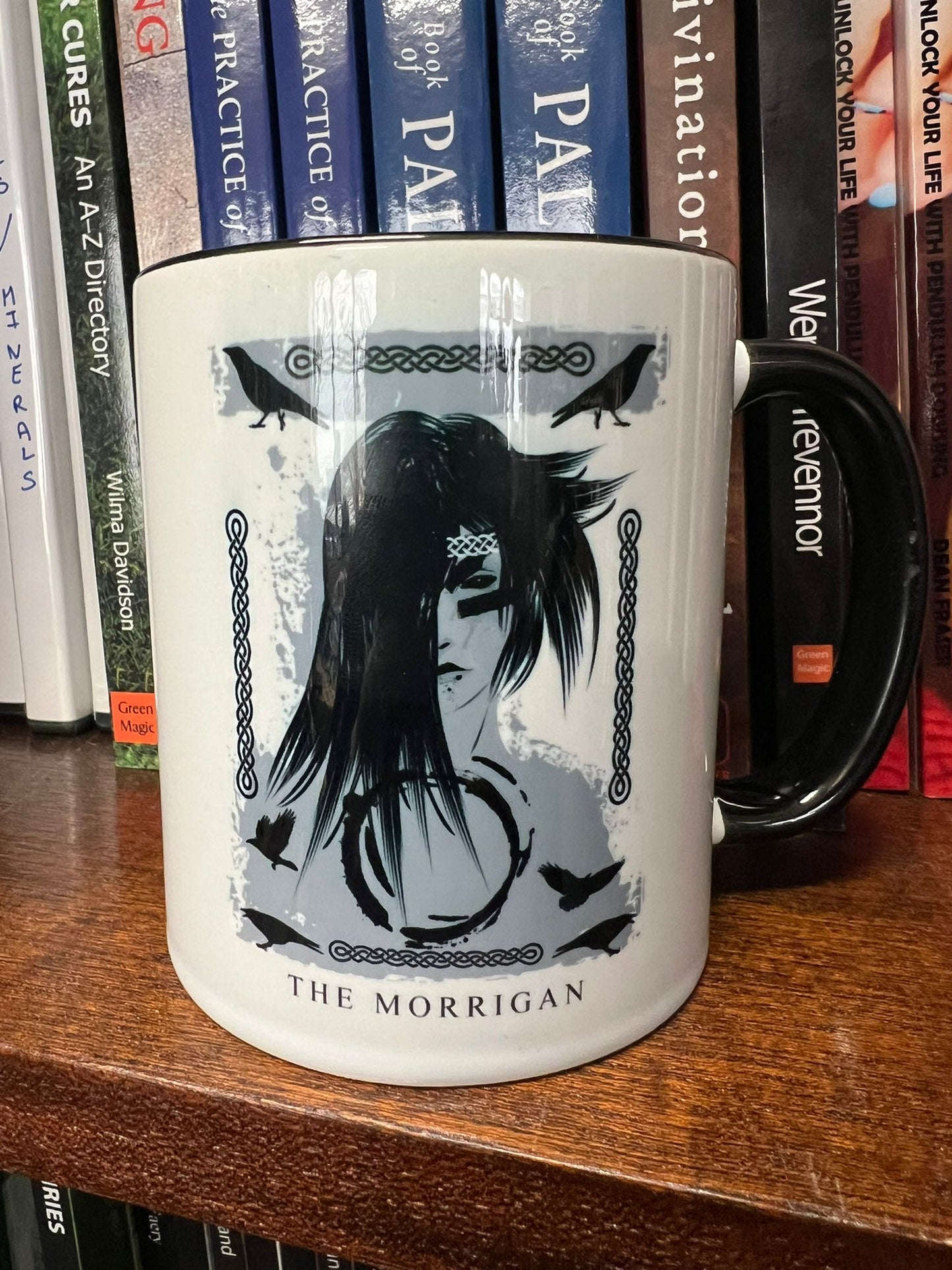 Morrigan Mug | Coffee Mug | Celtic Mythology | Triple goddess | Goddess of War