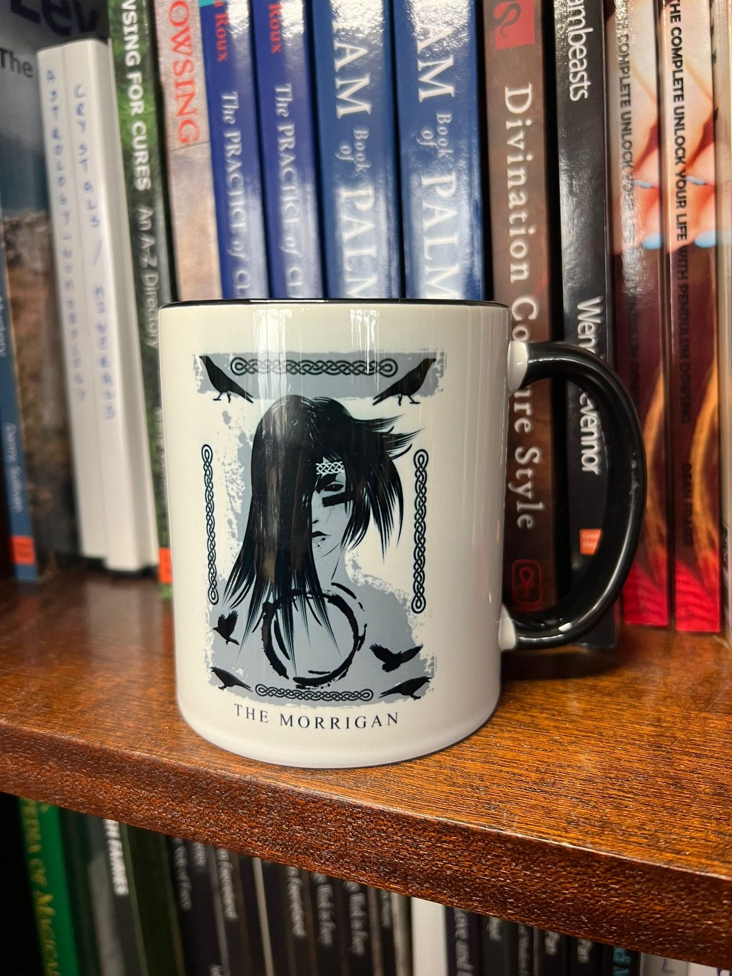 Morrigan Mug | Coffee Mug | Celtic Mythology | Triple goddess | Goddess of War