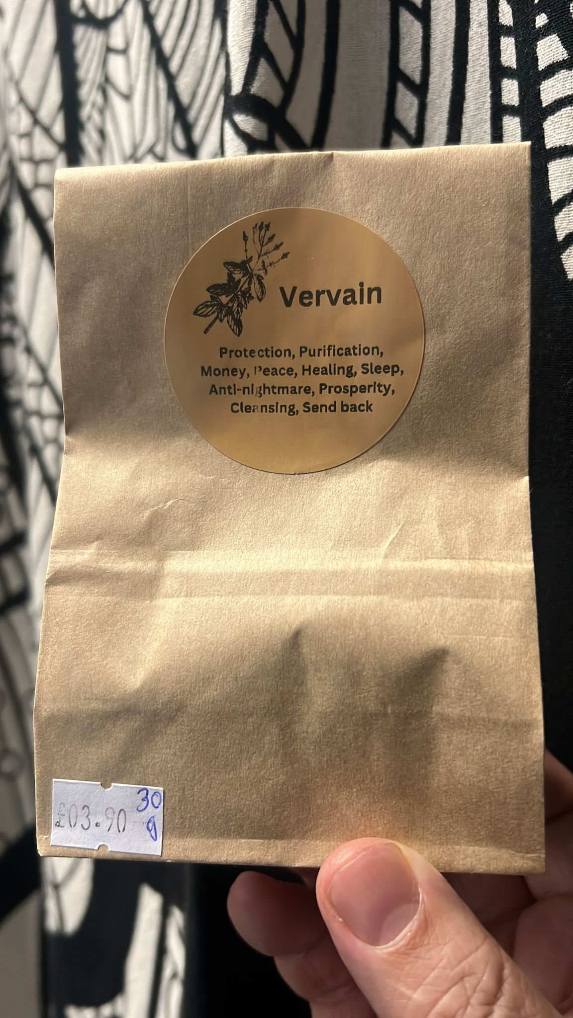 Vervain | 30g | Herbs | Spell Reagent | Herbwork | Rootwork |