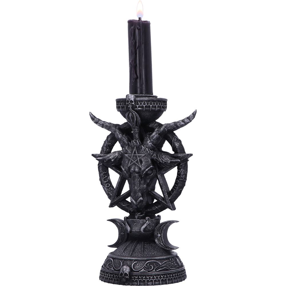 Light of Baphomet Candle Holder | 15.5cm | Witch Altar
