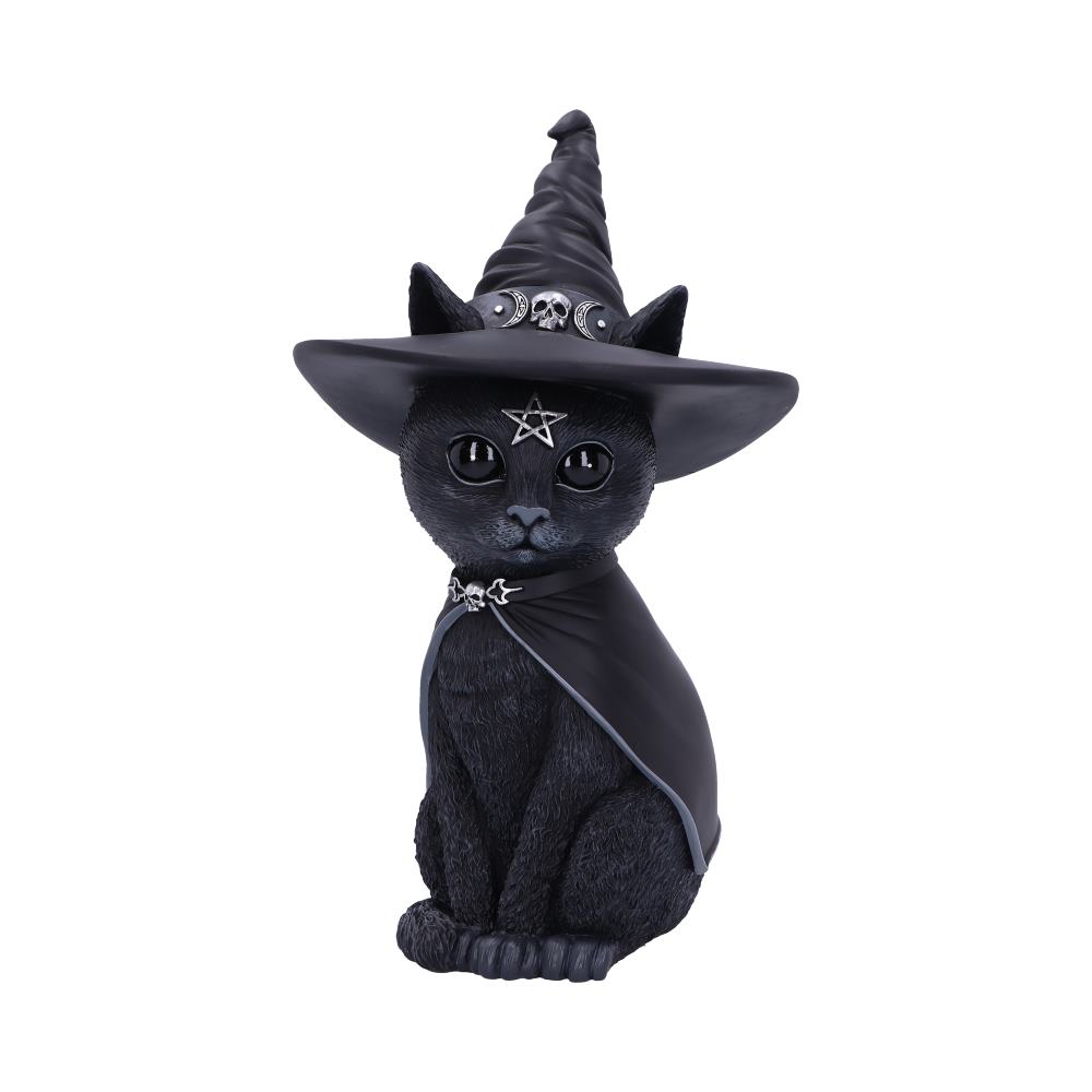 Cult Cuties Purrah Witch | Cat Figurine | 30cm (Large)