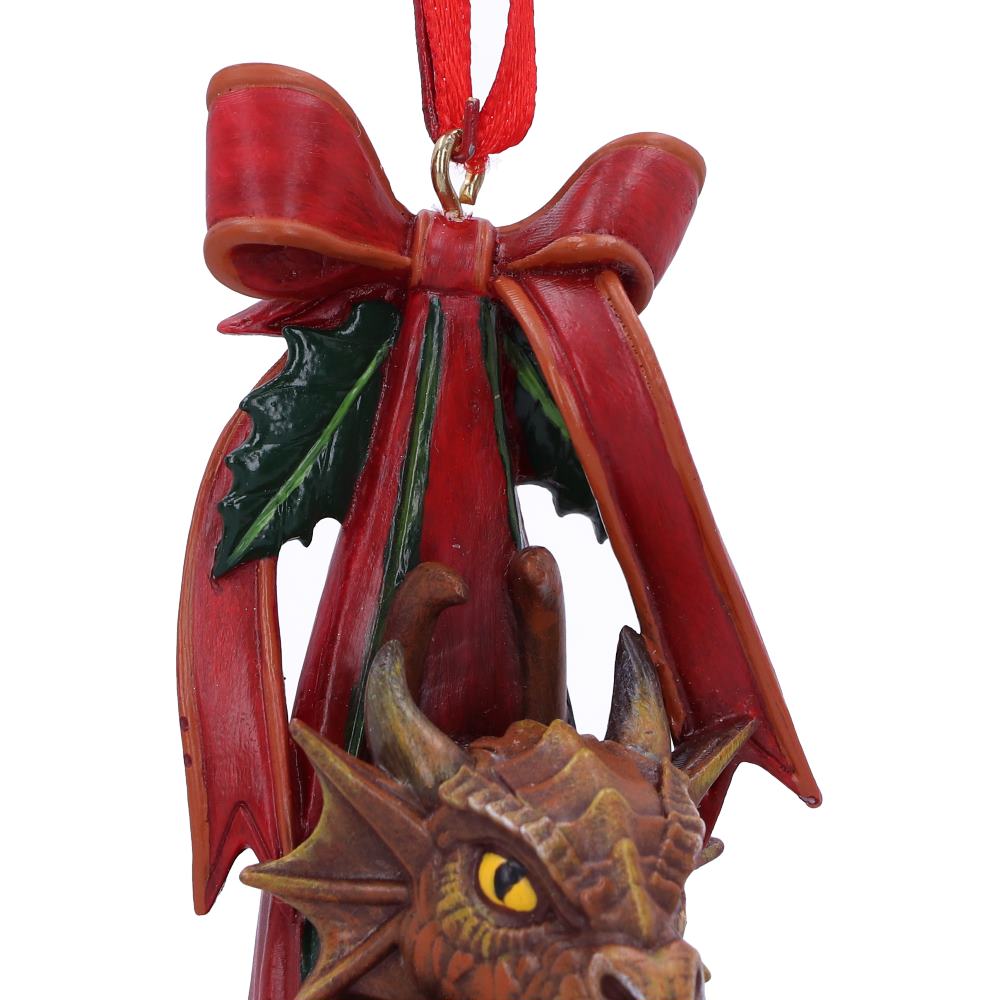 Magical Arrival Hanging Ornament 13.5cm | Anne Stokes | Dragon Decoration | Tree Decoration