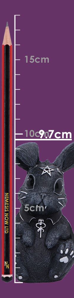 Bunerius Goth Rabbit Ornament | 9.7cm | Cult Cuties | Bunerius Figurine Nemesis Now