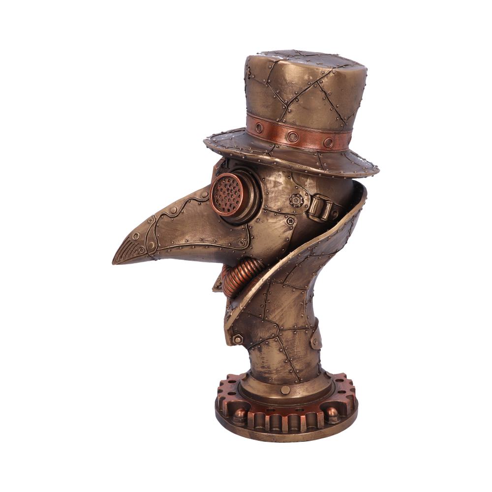 Beaky Plague Doctor Bust Figurine | Steampunk | 23cm