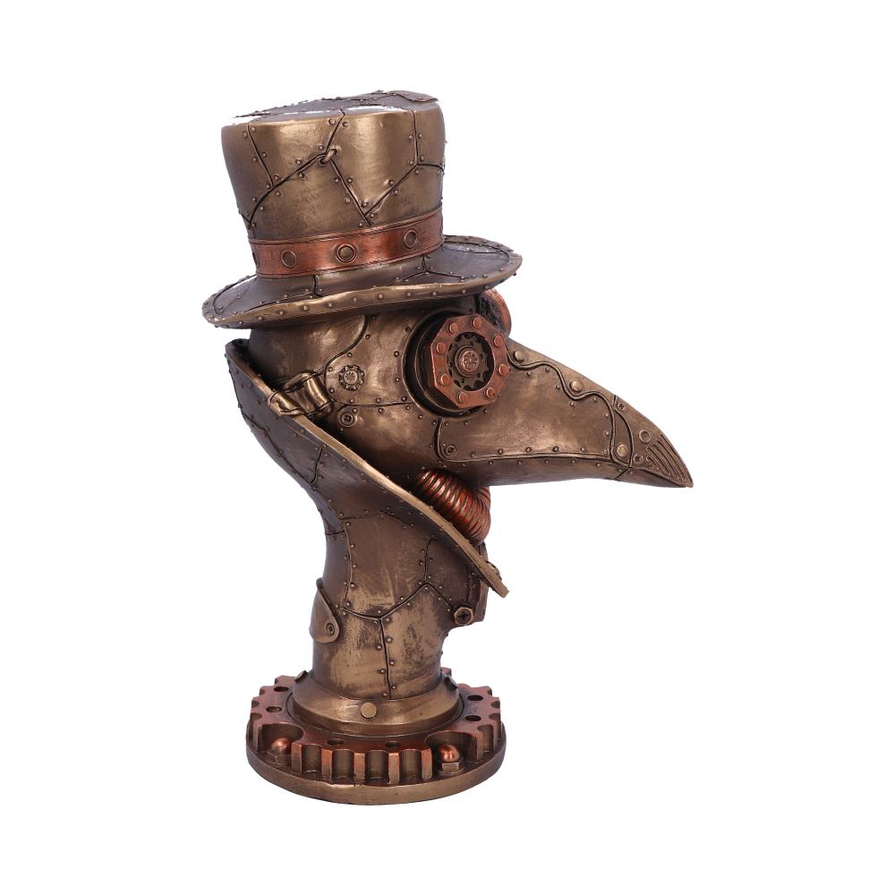 Beaky Plague Doctor Bust Figurine | Steampunk | 23cm