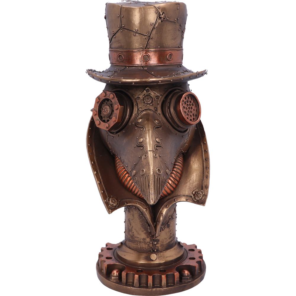 Beaky Plague Doctor Bust Figurine | Steampunk | 23cm