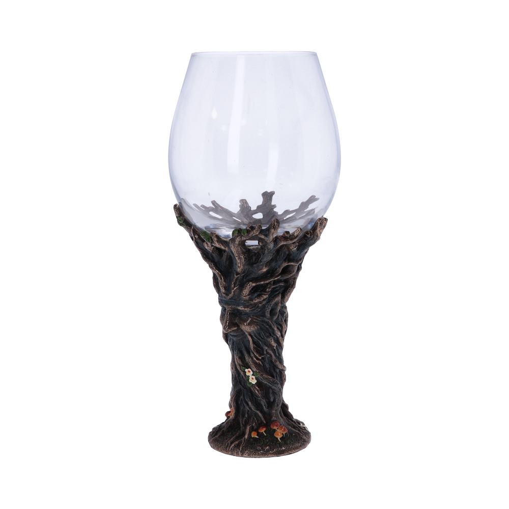 Forest Nectar Goblet | 23cm | Chalice | Altar Piece | Green Man | Pagan