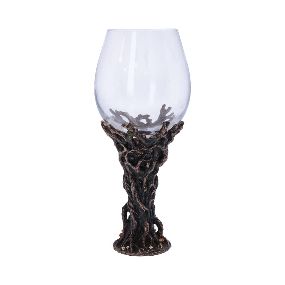 Forest Nectar Goblet | 23cm | Chalice | Altar Piece | Green Man | Pagan