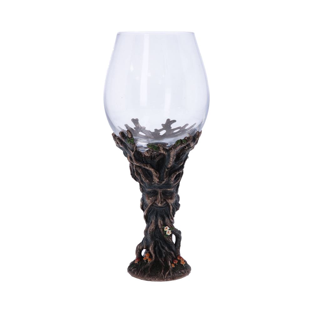 Forest Nectar Goblet | 23cm | Chalice | Altar Piece | Green Man | Pagan