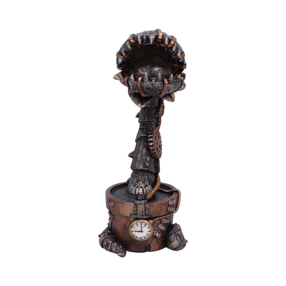 Cogwork Carnivore Venus Fly Trap Figurine | 24.3cm | Flesh Eating Plant Figurine