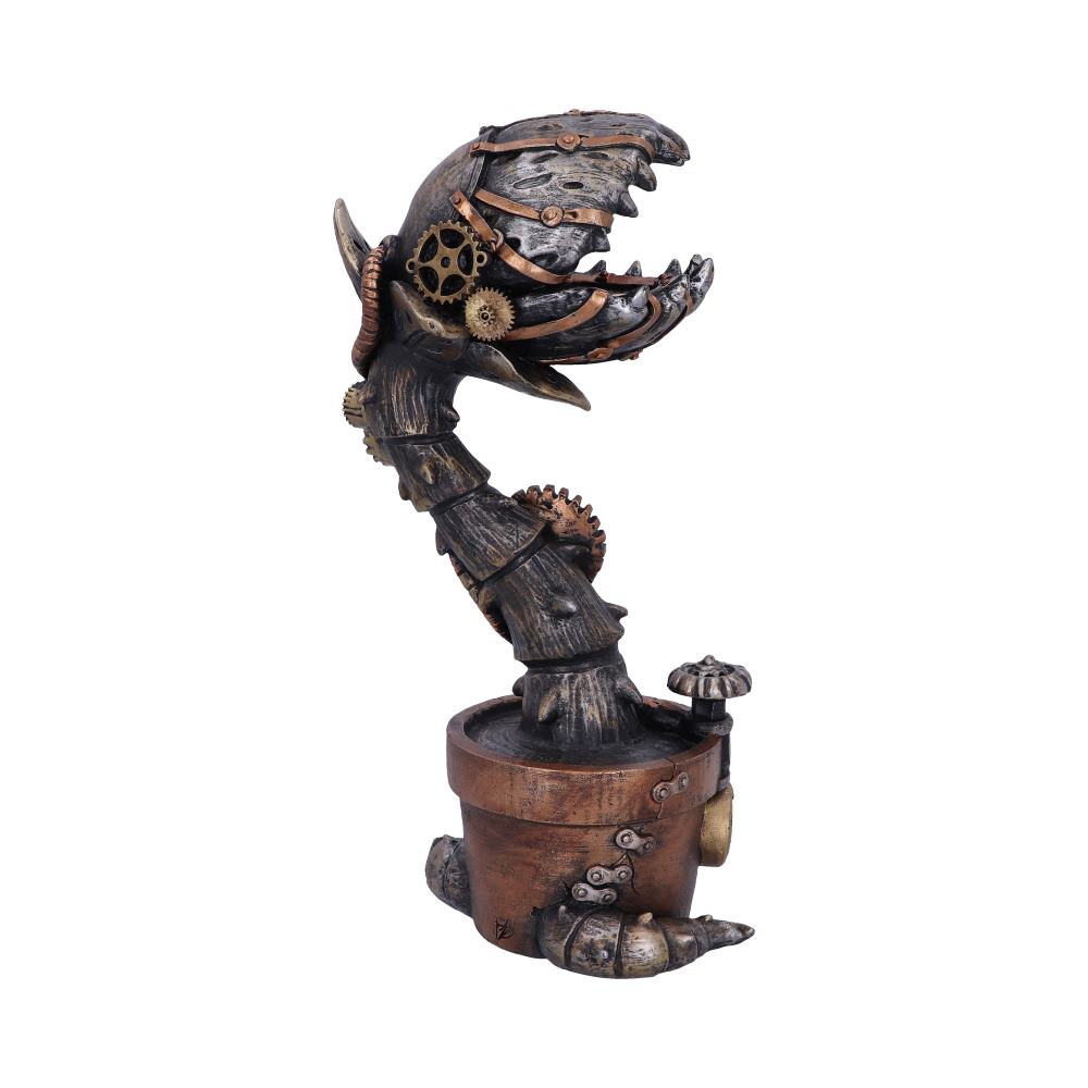 Cogwork Carnivore Venus Fly Trap Figurine | 24.3cm | Flesh Eating Plant Figurine